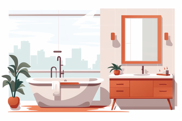 bathtubs luxury accents